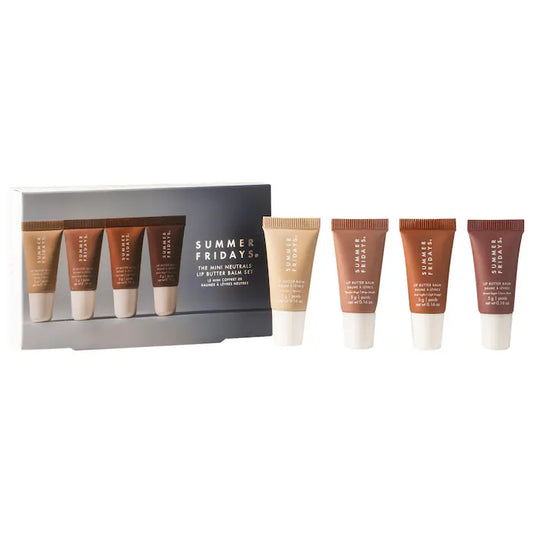 The Mini Neutrals Lip Butter Balm Set *preorder*