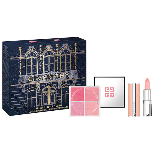 The Prisme Libre Blush & Perfecto Mini Lip Balm Set *preorder*