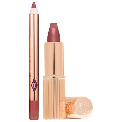 *Preorder* Mini Pillow Talk Lipstick & Liner Set - Charlotte tilbury